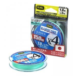 Шнур Duel PE Hardcore X4 MilkyGreen 150м